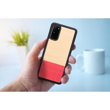 Man&Wood Чехол для Galaxy S20 M6545B, 6.2, совместим с Samsung Galaxy S20, дерево, поликарбонат (M6545B)