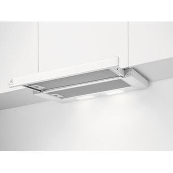 Electrolux LFP326FW выдвижная вытяжка, 60см, 410/170 м³/ч, 69/48 дБ, LED, 2 жировых фильтра (LFP326FW)
