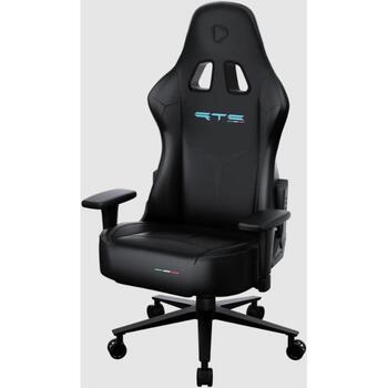 Onex Spēļu krēsls RTC Embrace Hardcore ONEX-RTC-EB-P-B, melns, 150kg, 90°–135°, trīsdimensiju roku balsti, metāla rāmis (ONEX-RTC-EB-P-B)