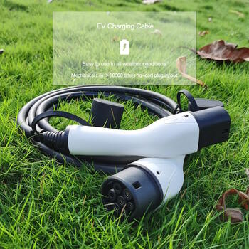 EV Charge Premium EU CE универсальный зарядный кабель 22 кВт, 32A, Type 2 – Type 2, длина 7.5 м, чёрный (AUX3275T2)