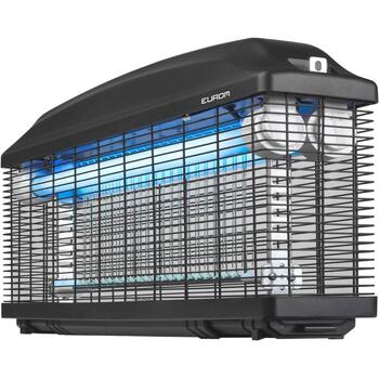Eurom ЛОВУШКА ДЛЯ НАСЕКОМЫХ FLY AWAY 40 IPX4-2 211887, 2x20W UV, IPX4, 3500V, 150-200м², кабель питания 100см, можно повесить (211887)