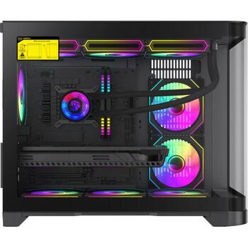 Gamemax Korpuss HYPE-M BK, 2 x 3.5