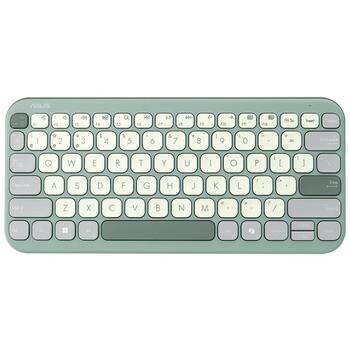 Asus Marshmallow KW100 клавиатура 90XB0880-BKB180, 75%, Bluetooth 5.0, беспроводная, зеленый чай латте (90XB0880-BKB180)