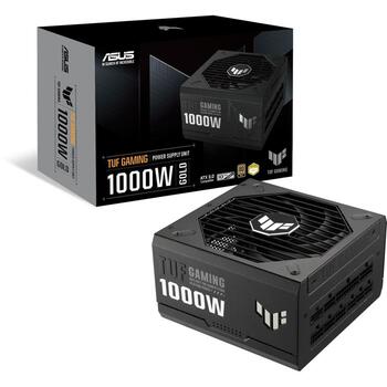 Asus barošanas bloks 90YE00S1-B0NA00, 1000 W, 80 Plus Gold, 13.5 cm, 1 x 20+4 ATX, 4 x 6+2 Pin, 1 x 12+4 Pin, 5 x SATA, 4 x Molex (90YE00S1-B0NA00)