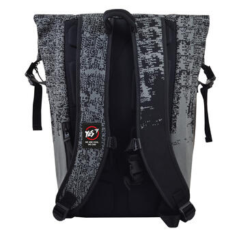Mugursoma YES T-93 Roll pelēka/melna (550-08599)