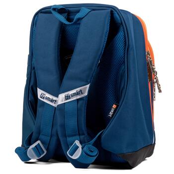 Skolas mugursoma SMART H-55 "College League", zila (550-05774)