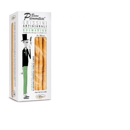 Maizes standziņas BUON PIEMONTESI Rosmarino, ar rozmarīnu un rīsu eļļu, roku darbs, 120g (450-25668)