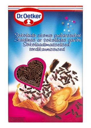Dekors šokolādes graudiņi DR.OETKER 80g (450-25603)