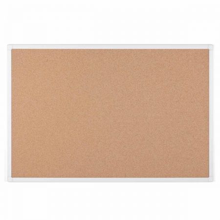 Korķa dēlis BI-OFFICE BioCote, antibakteriāls alumīnija rāmis, 900x600 mm (250-07692)