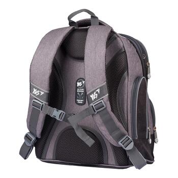 Mugursoma YES S-30 Juno Max "Ride to the challenge", pelēka (550-05807)