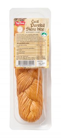 Kūpināts siers TOP FOOD, Čečil "Pareizā siera bize", 150g ZK (450-21617)