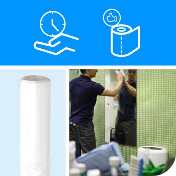 Atkritumu maisiņi TORK B1 tvertnei, 50L, 25 gab., baltā krāsā (400-01917)