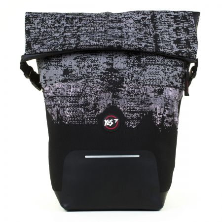 Mugursoma YES T-93 Roll pelēka/melna (550-08599)
