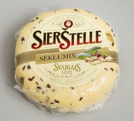 Siers SIERŠTELLE, ar sēklām, 340g (450-16260)