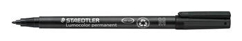 Noturīgais marķieris STAEDTLER kodoskopa plēvēm OHP 317M, 1 mm, melns (200-01511)