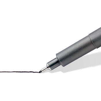 Pildspalva rasēšanai STAEDTLER PIGMENT LINER 0.1mm melna (200-00626)