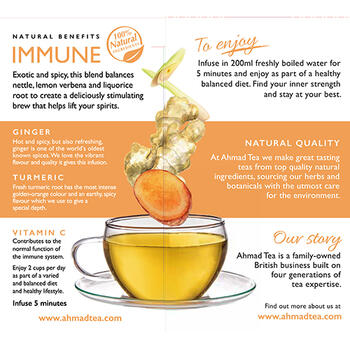 Ahmad Tēja 20' Alu Benefits Immune (450-17769)
