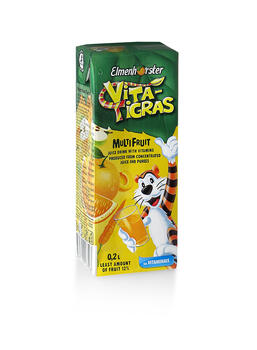 Sulas dzēriens Vita Tigras Dažādu Augļu, 0.2l (450-13041)