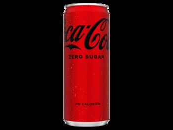 Gāzēts dzēriens COCA COLA Zero, bundžā, 0.33l (DEP) (450-27801)
