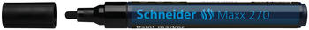 Noturīgais marķieris SCHNEIDER PAINT MARKER Maxx 270, 1-3mm, konisks, melns (200-04981)