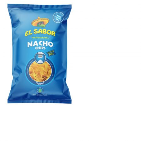 Kukurūzas čipsi EL SABOR, ar sāli, 425g (450-22895)