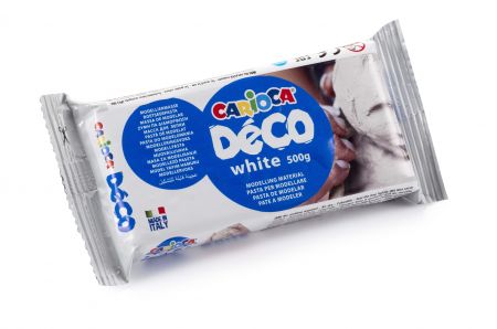 Modelēšanas masa CARIOCA, balta, 500gr (200-13613)