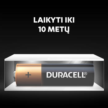 Baterijas DURACELL AA, LR6, 2 gab. (250-00407)