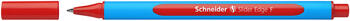 Lodīšu pildspalva SCHNEIDER SLIDER EDGE 0.5mm, zils korpuss, sarkana tinte (200-05206)