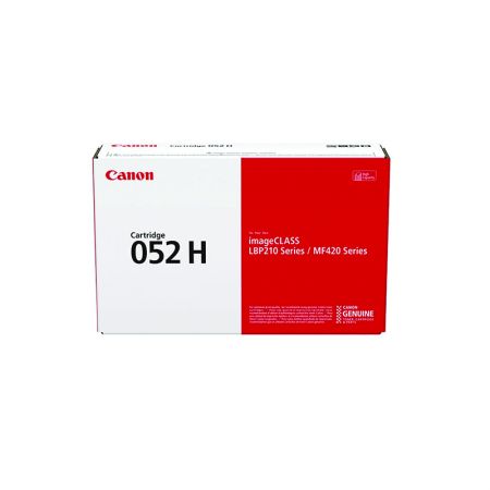 Toneris Canon CRG 052H (2200C002) melns kārtridžs lāzerprinteriem, 9200 lpp. (300-05430)