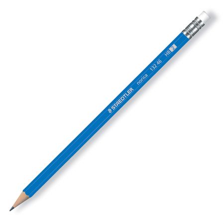 Zīmulis STAEDTLER Norica HB ar dzēšgumiju (200-06438)