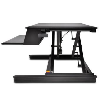 Darba galds KENSINGTON SmartFit stāvoša - sēdoša pozīcijā, melnā krāsā (250-06503)