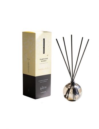 Gaisa atsvaidzinātājs ODORO MOOD "Champagne House", ar kociņiem, 90 ml (400-05899)