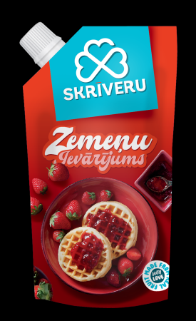 SKRĪVERU Zemeņu ievārījums, 250g (450-23415)