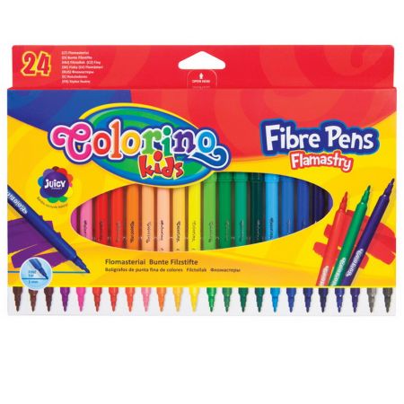 Flomasteri COLORINO, 24 krāsas (200-07042)