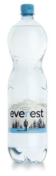 Dzeramais ūdens EVEREST negāzēts, 1.5 l (450-17858)