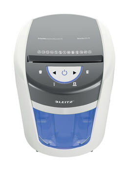 Papīra smalcinātājs Leitz IQ OptiMax Home Office 225, P5, 15L, balts (250-08948)