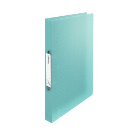 Mape ar 2 gredzeniem ESSELTE Colour'Breeze A4 formāts, platums 25mm, PP, zilā krāsā (150-03602)