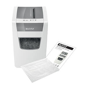 Dokumentu smalcinātājs LEITZ IQ Slim Home Office, P4, 23 L, 4x28 mm, 10 lapas (250-06973)