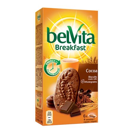 Cepumi BELVITA, ar šokolādes gabaliņiem, 300 g (450-01897)