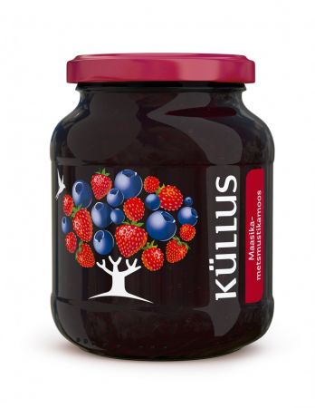 Zemeņu-Melleņu ievārījums KULLUS, 400g (450-27751)