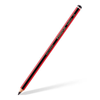 Zīmulis STAEDTLER TRADITION 6B sarkans korpuss (200-06014)