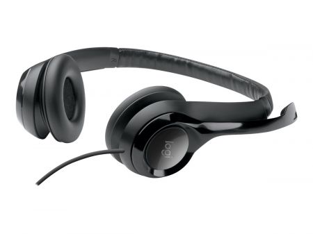 Austiņas LOGITECH H390 USB, melnas (250-08354)