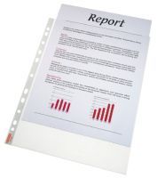 Dokumentu kabatas Esselte A4 55 mkr glancētas, 100 gab./iepak. (150-02885)