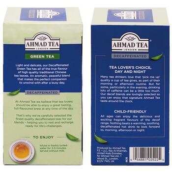 Ahmad  Tēja 20' Alu Decaff. Green (450-17773)