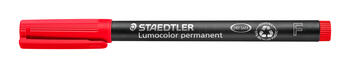 Noturīgais marķieris STAEDTLER kodoskopa plēvēm OHP 318F, 0.6mm, sarkans (200-01512)