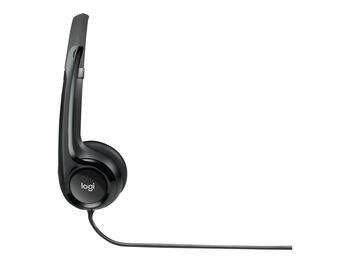Austiņas LOGITECH H390 USB, melnas (250-08354)