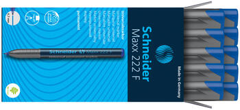 Noturīgais marķieris SCHNEIDER kodoskopa plēvēm OHP Maxx 222F, 0.7mm, zils (200-03056)