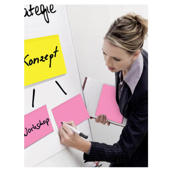Piezīmju līmlapiņas Post-it Super Sticky 200x149mm, asorti krāsās, 4 gab./iepak. (100-08010)
