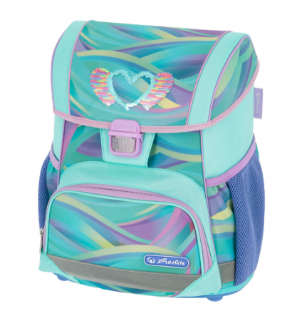 Formas mugursoma Herlitz Loop empty Minty Love, 36 x 28 x 21 cm (550-08783)