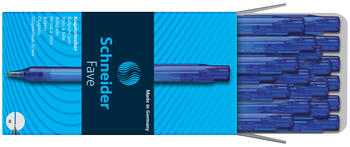 Lodīšu pildspalva SCHNEIDER FAVE 1.0mm, zila (200-03716)